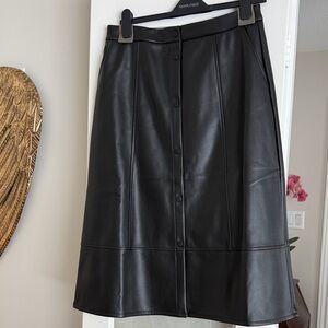 Charlie Paige Design Black A-Line Skirt